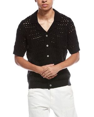 BOY London Crochet Shirt - Black