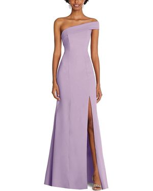 After Six Asymmetrical Gown - Purple