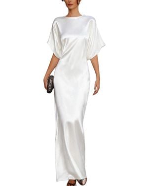 Tedora Maxi Dress - White