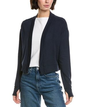 Splits59 Suzan Fleece Cardigan - Blue