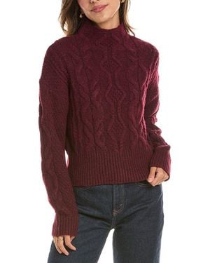 525 America Turtleneck Jumper - Red