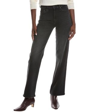 7 For All Mankind Alexa Reston Straight Jean - Black