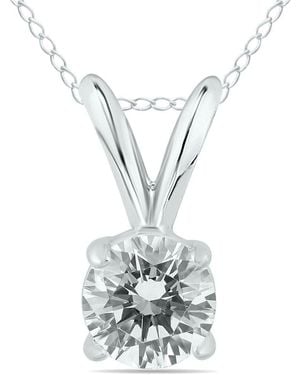 True Diamond 14k 0.46 Ct. Tw. Diamond Necklace - White