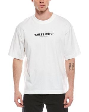 Off-White c/o Virgil Abloh Off- Chess Move Skate T-Shirt - White