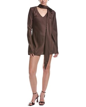 Moonsea Cocktail Dress - Brown