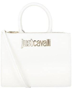 Just Cavalli Borse Tote - White
