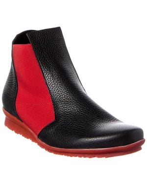 Arche Barssy Leather Bootie - Red