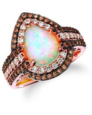 Le Vian Le Vian 14K 2.18 Ct. Tw. Diamond & Opal Ring - White