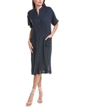Eileen Fisher Shirt Dress - Blue