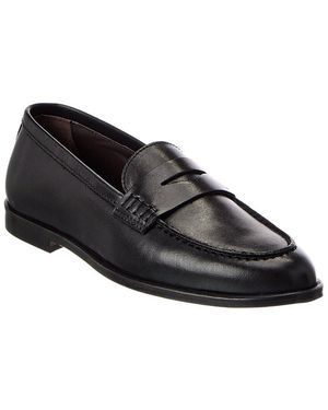 M by Bruno Magli Layla Leather Loafer - Black