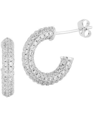 Sphera Milano Cz Earrings - White