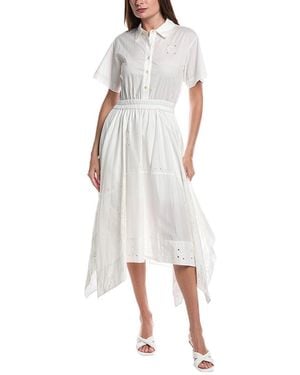 A.L.C. Amy Shirtdress - White
