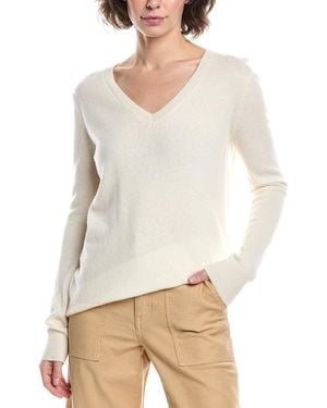 Fate Wool & Cashmere-Blend Sweater - White