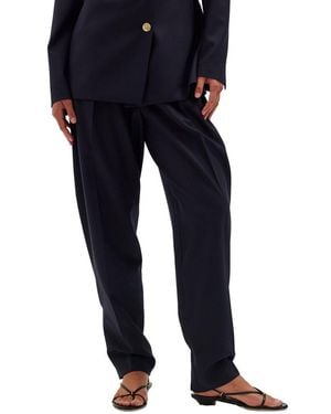 Ronny Kobo Juniper Wool-Blend Pant - Blue