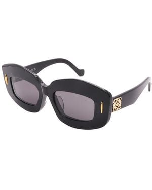 Loewe Lw40114F 50Mm Sunglasses - Black