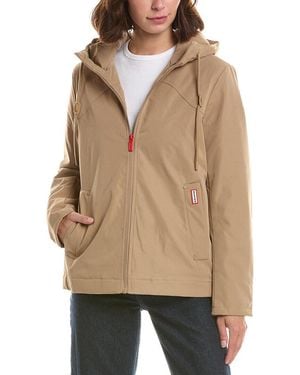 HUNTER Blake Short Padded Rain Jacket - Natural