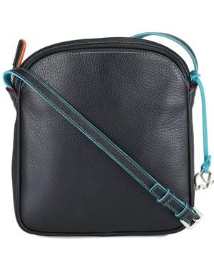 Mywalit Medium Leather Shoulder Bag - Black