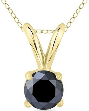True Diamond 14k 0.46 Ct. Tw. Diamond Necklace - Metallic