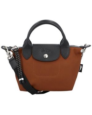 Longchamp Le Pliage Energy Xs Canvas Handbag - Brown