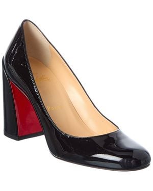 Christian Louboutin Miss Jane 85 Patent Pump - Blue