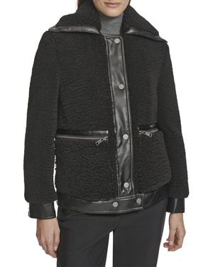 Andrew Marc Zepita Coat - Black