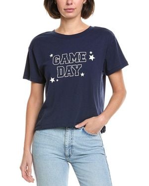 Wildfox Game Day Jamie T-Shirt - Blue