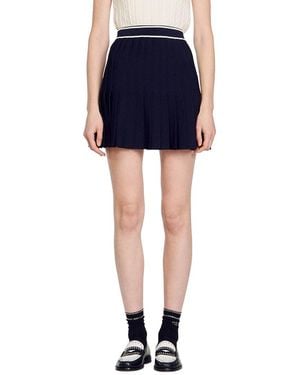 Sandro School Skirt - Blue