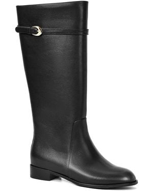 Tiffany & Fred Paris Leather Riding Boot - Black