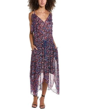 Isabel Marant Étoile Fadelo Midi Dress - Purple