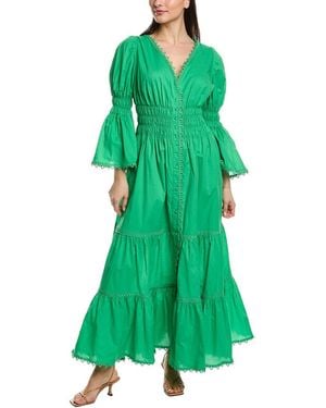 Charo Ruiz Lipa Maxi Dress - Green