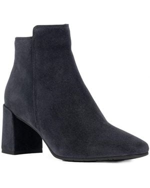 Aquatalia Dolora Weatherproof Suede Boot - Blue