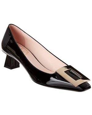 Roger Vivier Patent Pump - Black