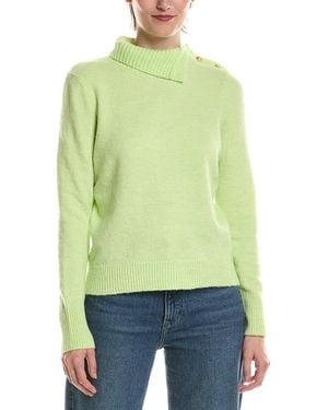 Michael Stars Sienna Turtleneck Sweater - Green