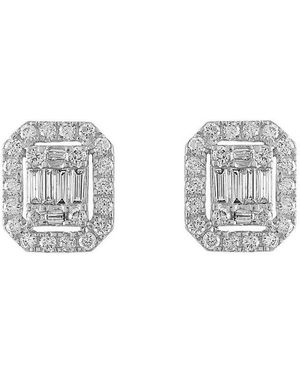 Diana M. Jewels Fine Jewelry 14k 0.75 Ct. Tw. Diamond Earrings - Gray