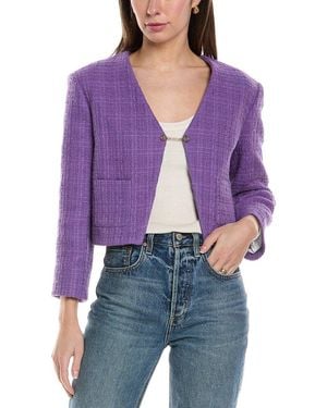 Maje Suit Blazer - Purple