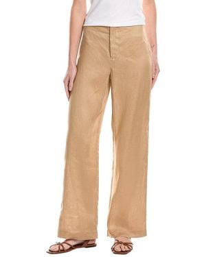 Bardot Balia Hipster Linen Pant - Natural