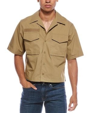 Helmut Lang Boxy Field Shirt - Natural