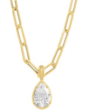 Effy Fine Jewelry 14k 2.00 Ct. Tw. Lab-grown Diamond Necklace - Metallic