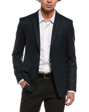 John Varvatos Star U.S.A. Bedford Wool Jacket - Black