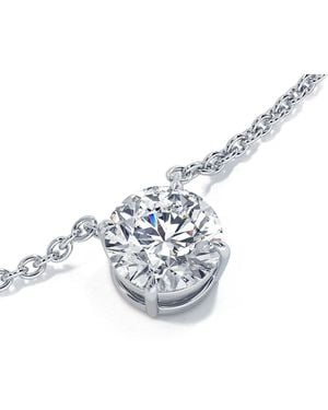 Lab Grown Diamonds 14K 1.00 Ct. Tw. Lab-Grown Diamond Pendant - White