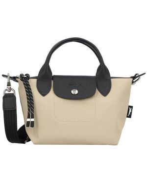 Longchamp Le Pliage Collection Canvas Crossbody - Blue