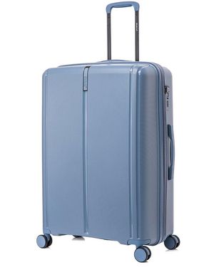 DUKAP Airley Lightweight Expandable Hardside Spinner Luggage - Blue