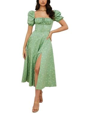 Monique Lagarde Maxi Dress - Green