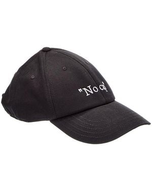 Off-White c/o Virgil Abloh Logo Baseball Cap - Black