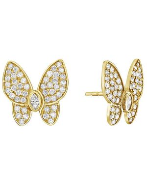 Forever Creations USA Inc. Forever Creations 14k 0.68 Ct. Tw. Diamond Studs - Metallic