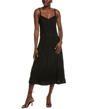 Kobi Halperin Willow Midi Dress - Black