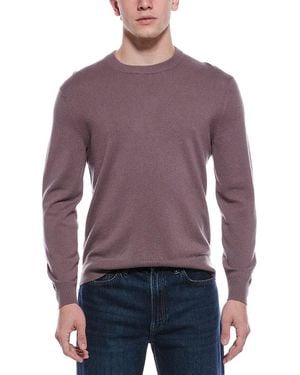 Theory Hilles Cashmere Crewneck Jumper - Purple