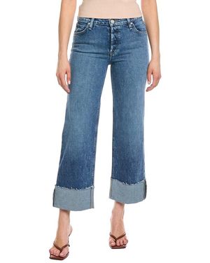 Hudson Jeans Rosie High-rise Mallorca Wide Leg Jean - Blue