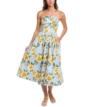 Hutch Sommer Midi Dress - White