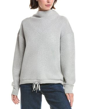 Fate Mock Neck Sweatshirt - Grey